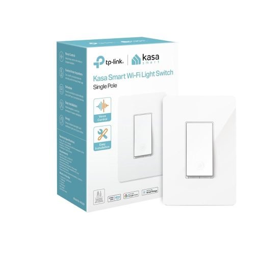 Kasa Smart Wi-Fi Light (Kasa Light Switch, 1-Pole)