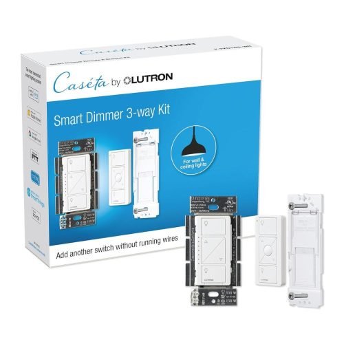 Lutron Caseta 3 Way Smart Dimmer Light Switch Kit