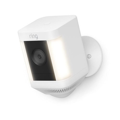 White Ring Spotlight Cam Plus