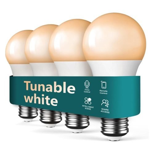 4 Pack TREATLIFE Smart Light Bulbs